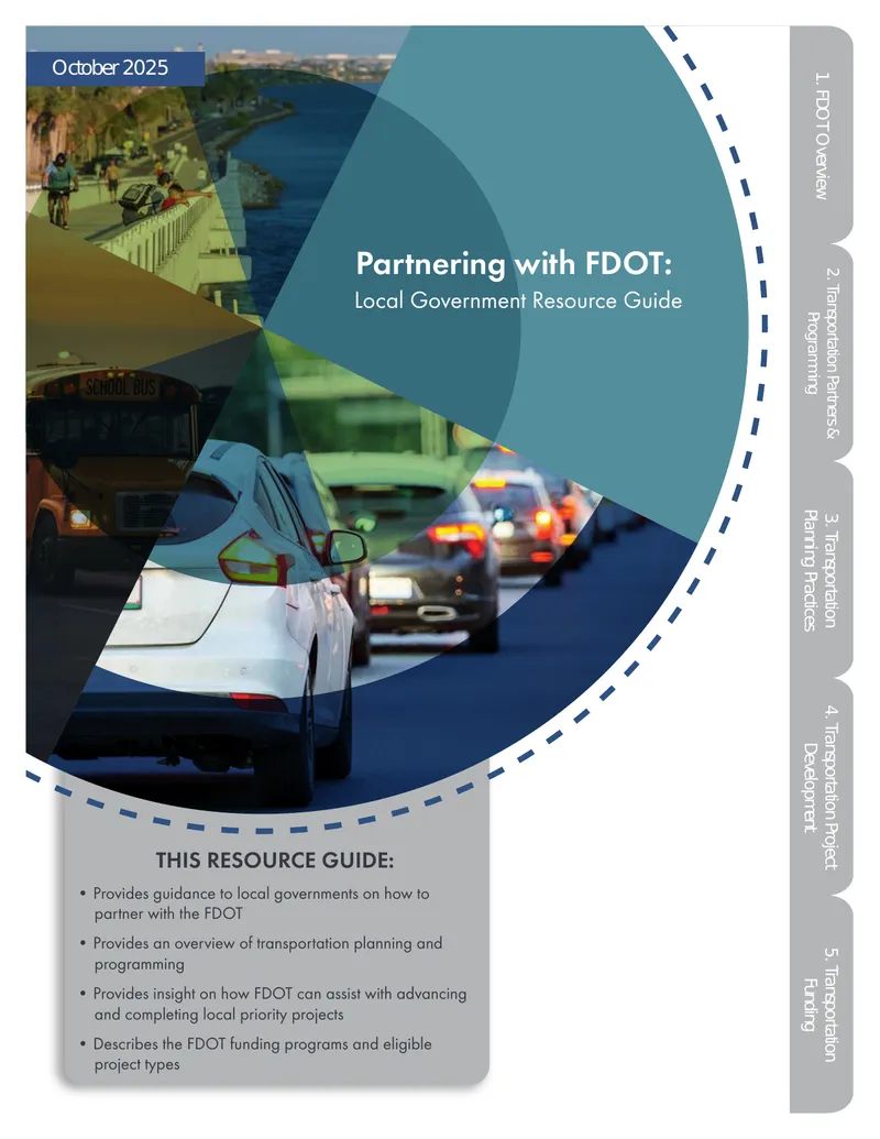 Local Government Resource Guide for FDOT Partnership