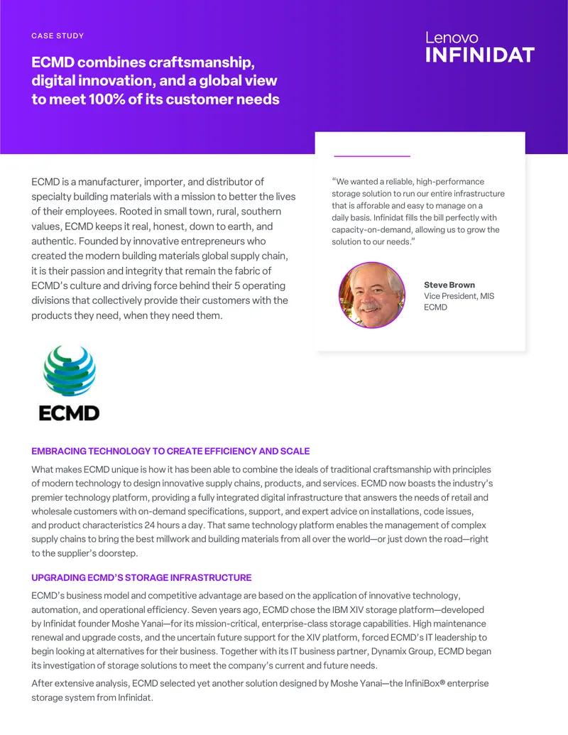 ECMD Technology Integration Case Study