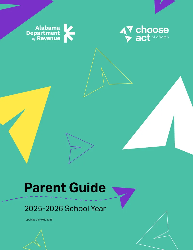 CHOOSE Act Alabama Parent Guide for 2025-2026