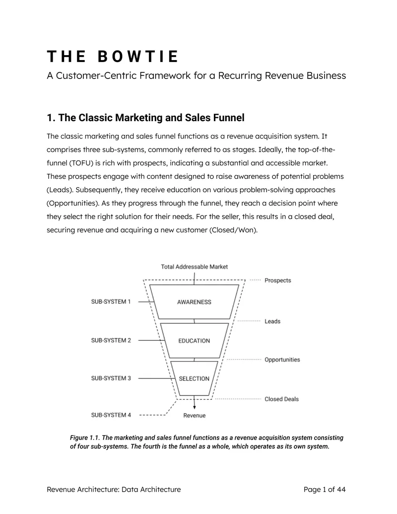 A Customer-Centric Framework for Recurring Revenue