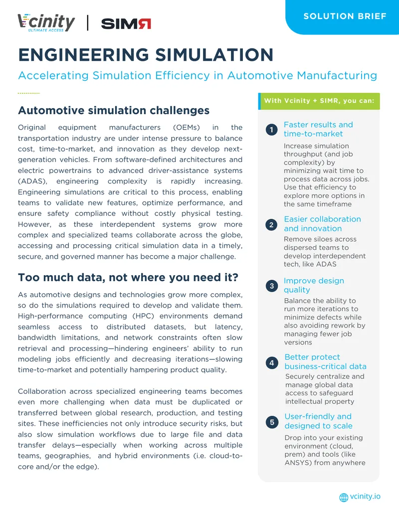 Accelerating Simulation Efficiency in Automotive Manufacturing