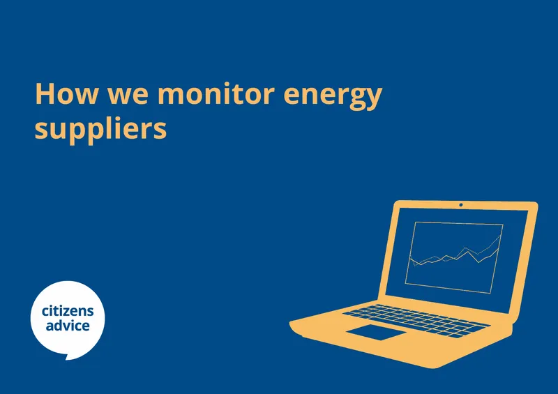 Monitoring Approach for Energy Suppliers