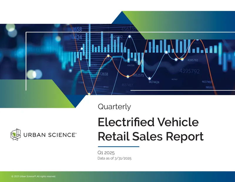 Electrified Vehicle Retail Sales Report Q1 2025