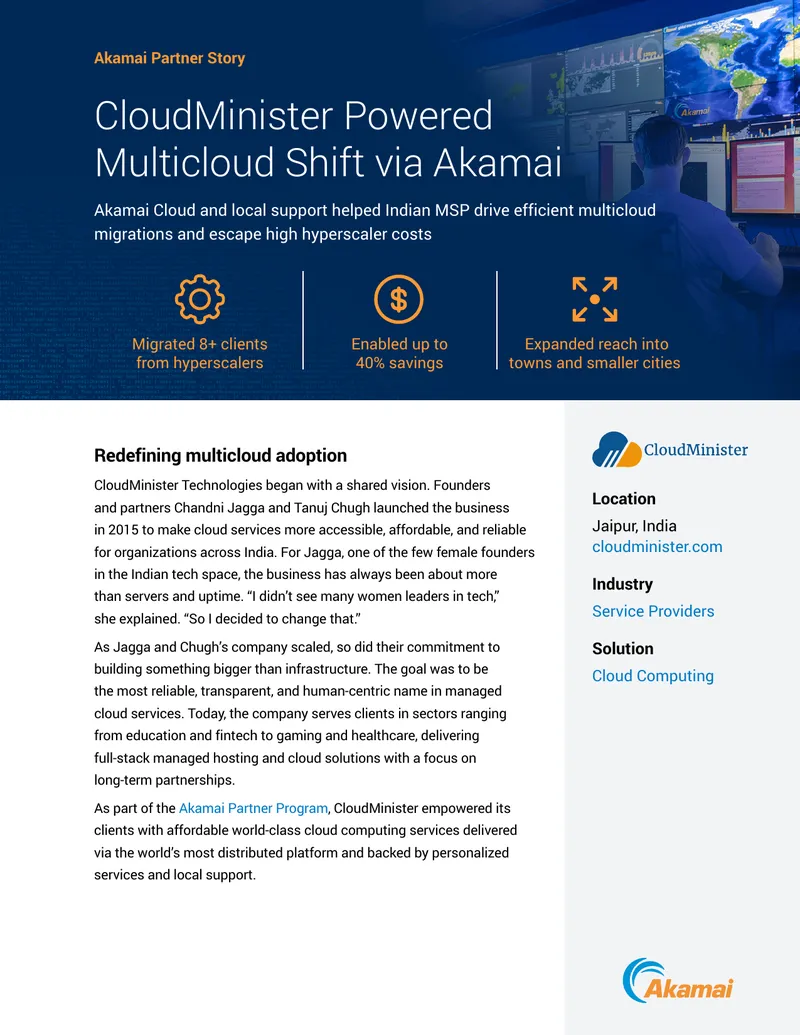 CloudMinister Technologies Multicloud Adoption Strategy