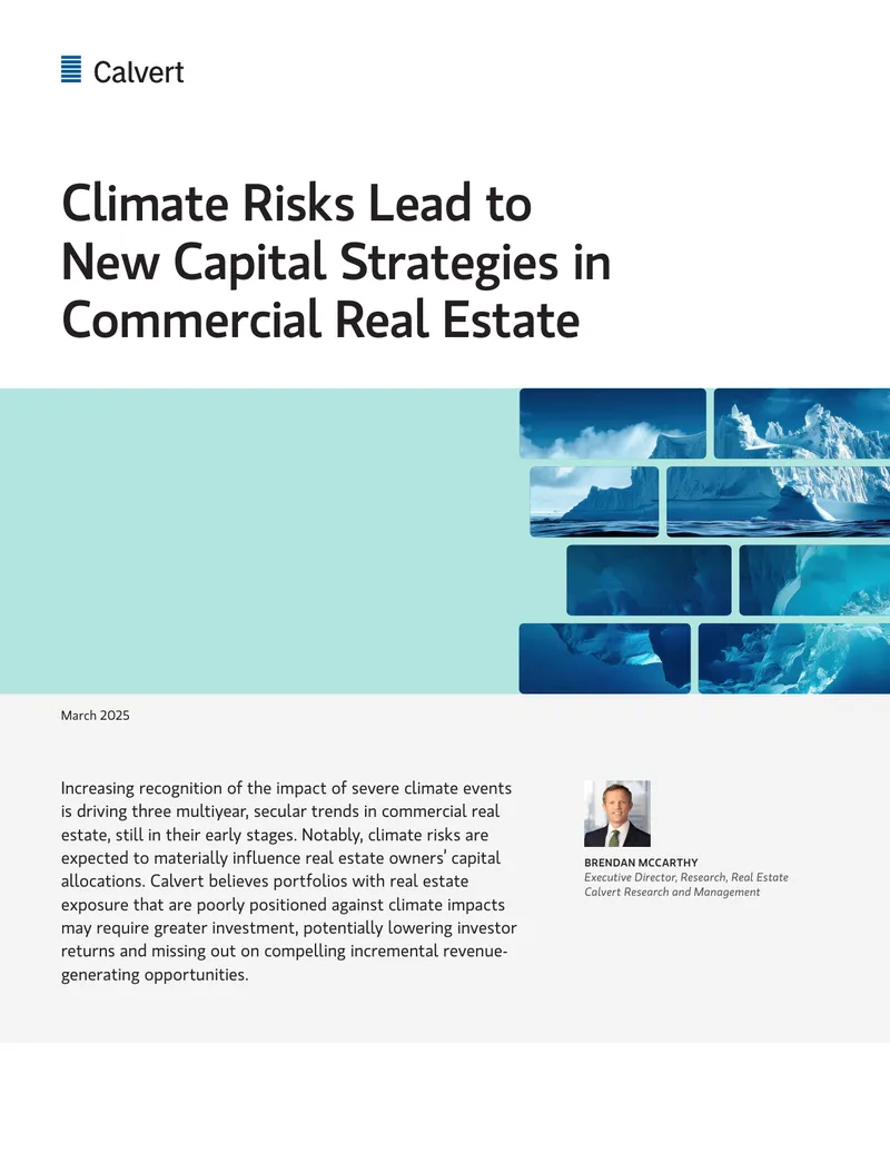 Climate Risks and Capital Strategies in Real Estate