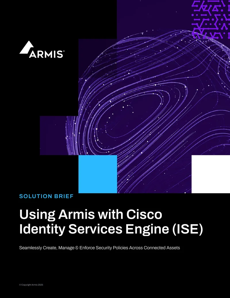 Integration of Armis with Cisco Identity Services Engine