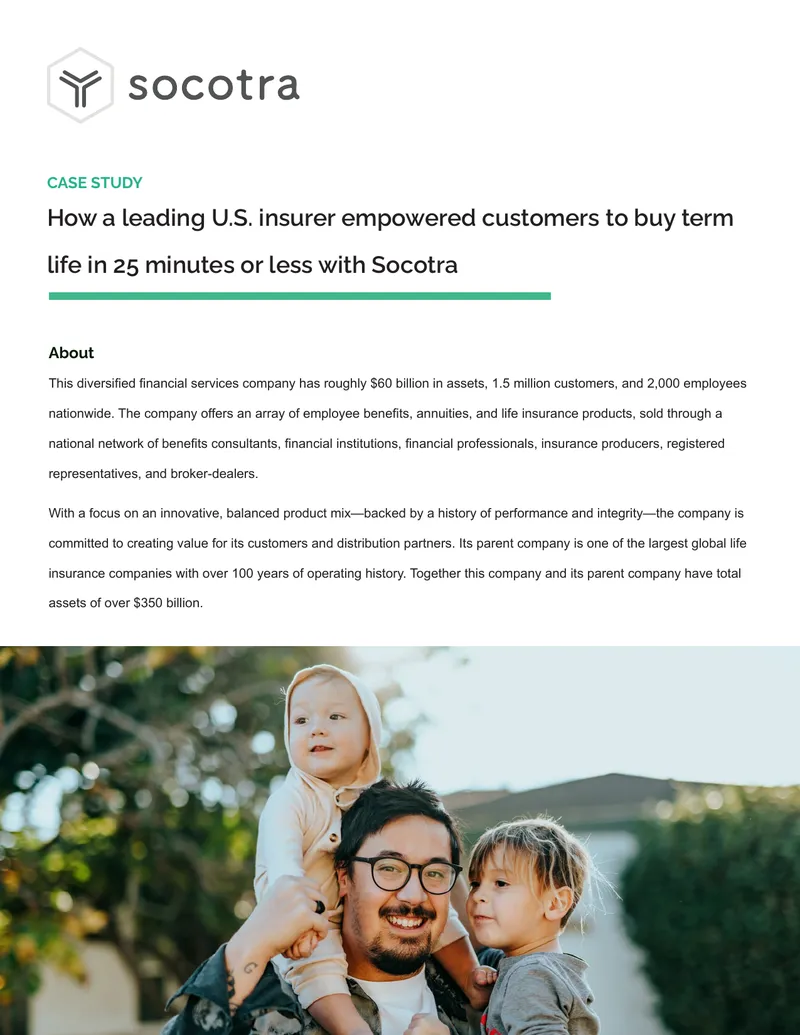 Empowering Customers to Buy Term Life Insurance