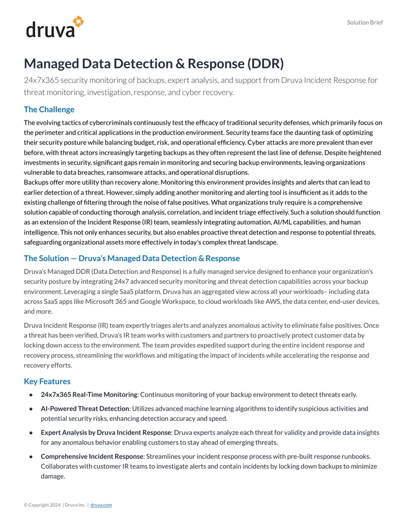 Managed Data Detection and Response Solution Brief