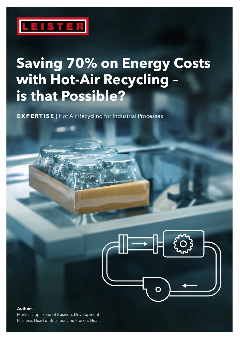 Hot Air Recycling for Energy Efficiency in Industry