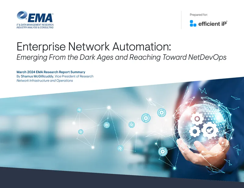Enterprise Network Automation Research Report Summary