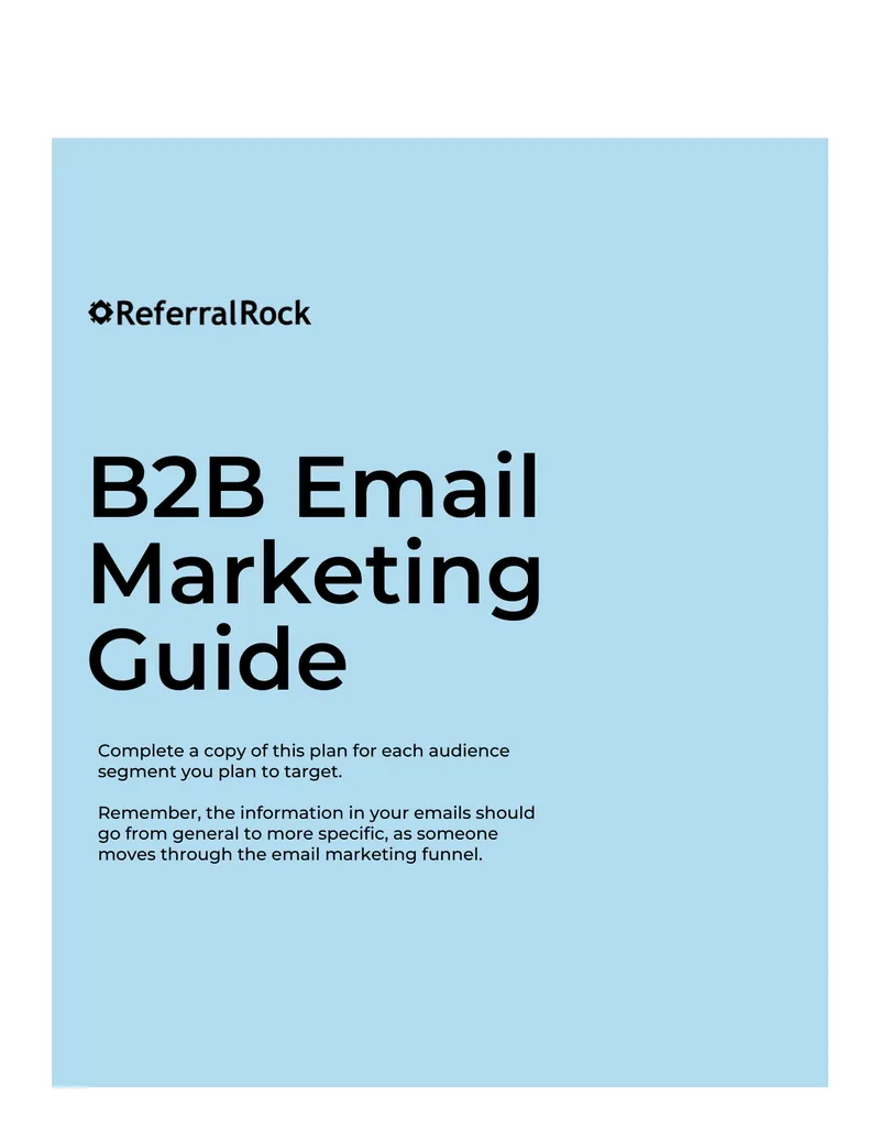 B2B Email Marketing Strategy Guide