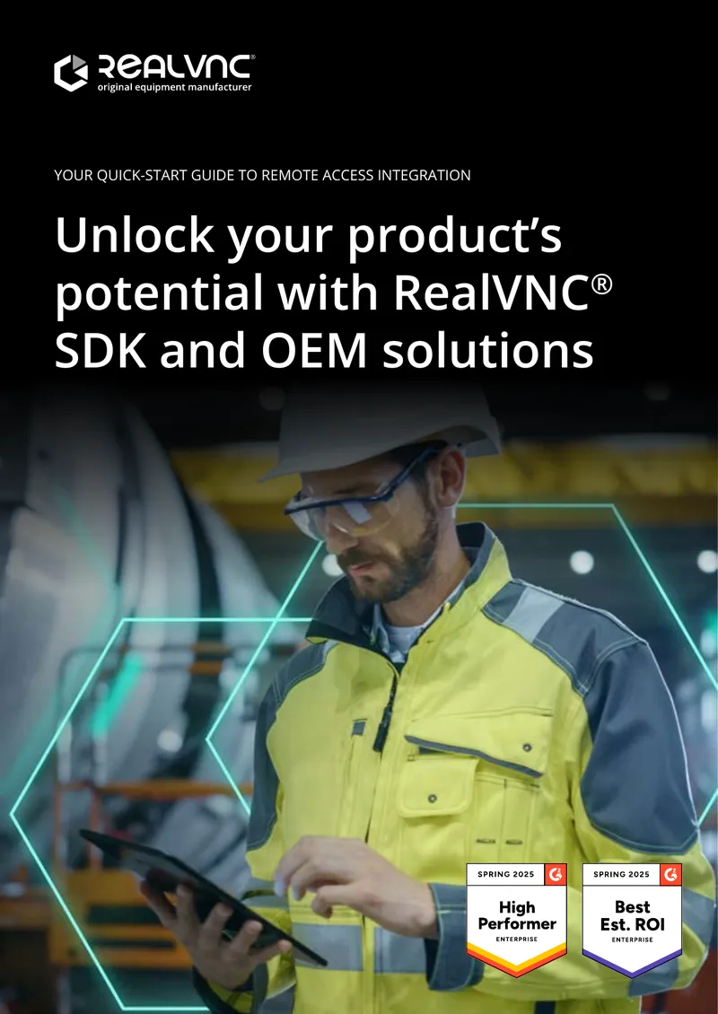 Guide to Remote Access Integration with RealVNC