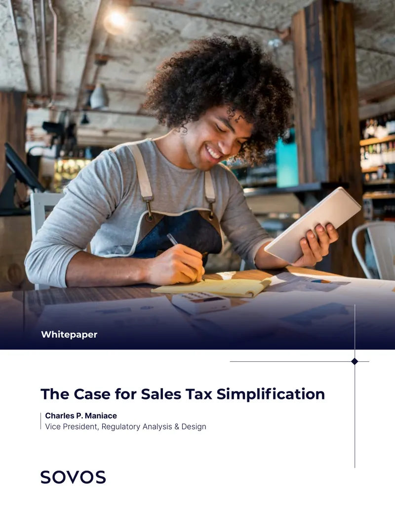 Case for Sales Tax Simplification