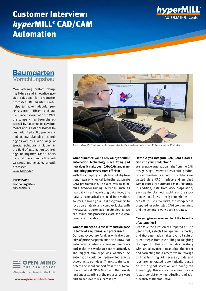 Automation Integration in Manufacturing Processes
