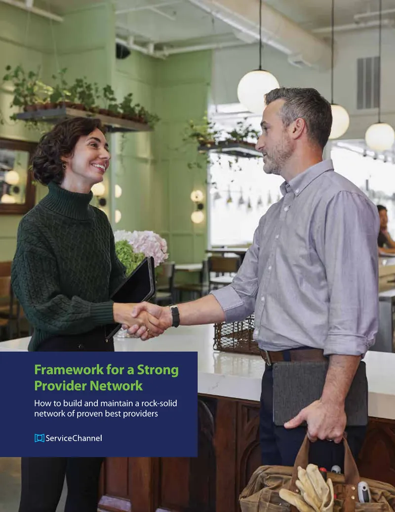 Framework for Building a Strong Provider Network