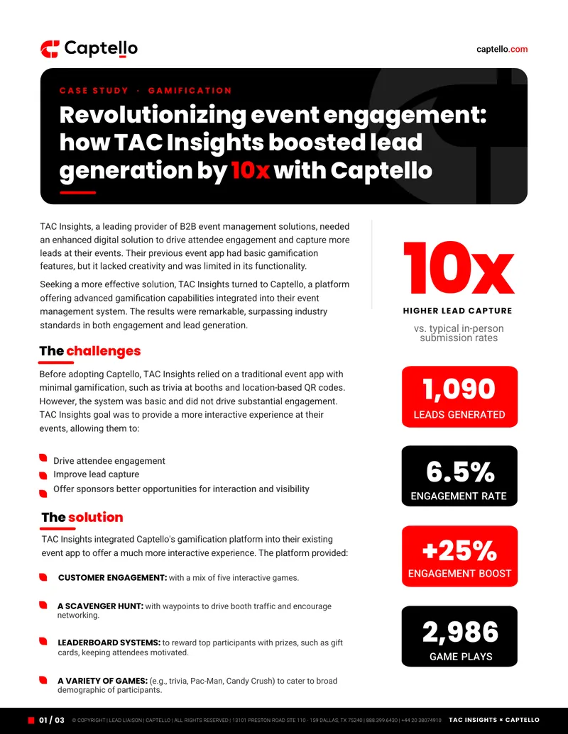 TAC Insights Event Engagement Case Study
