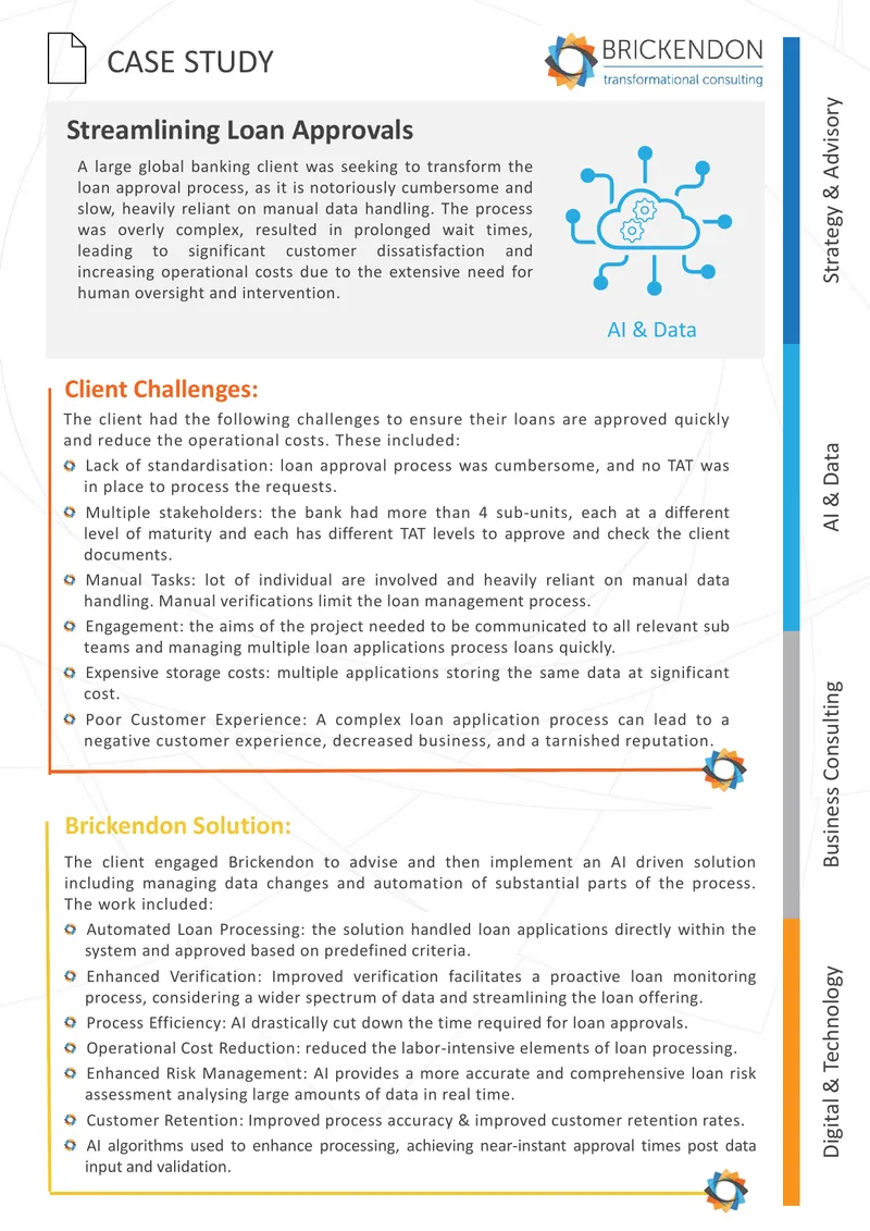 AI-Driven Transformation of Loan Approval Process