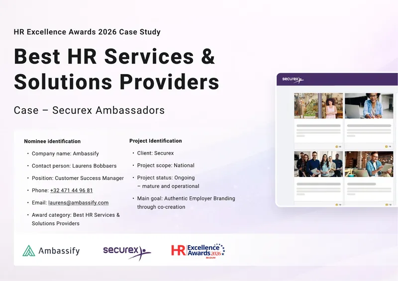 Securex Ambassadors Program Case Study
