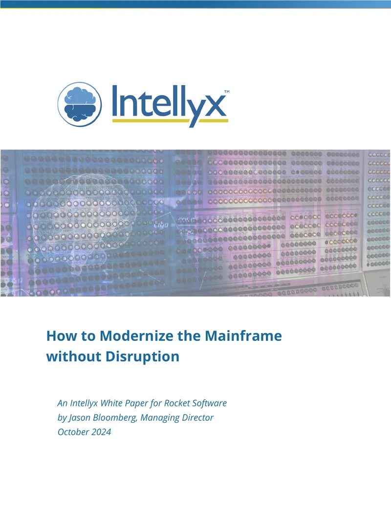 Mainframe Modernization Strategies for Enterprises preview page 1