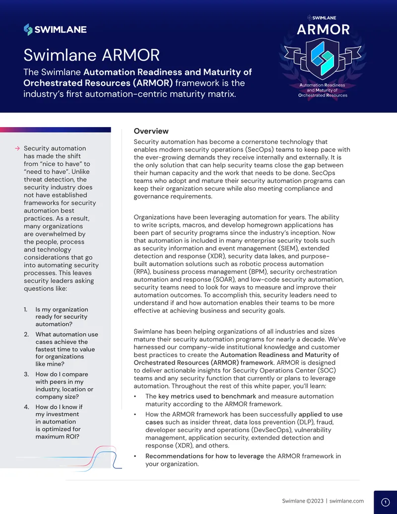 Automation Readiness and Maturity of Orchestrated Resources Framework