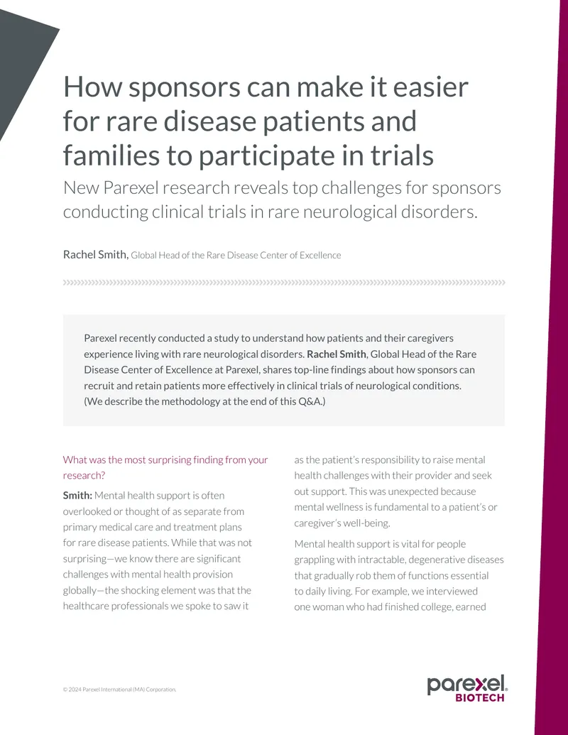 Challenges in Recruiting Rare Disease Patients for Trials