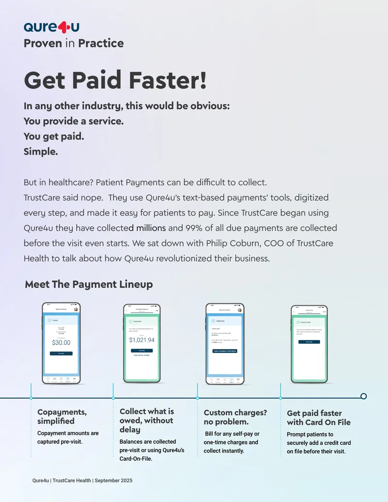 Patient Payment Collection Process in Healthcare