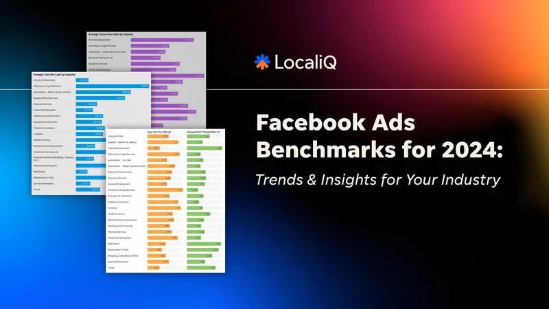 Facebook Ads Benchmarks for 2024