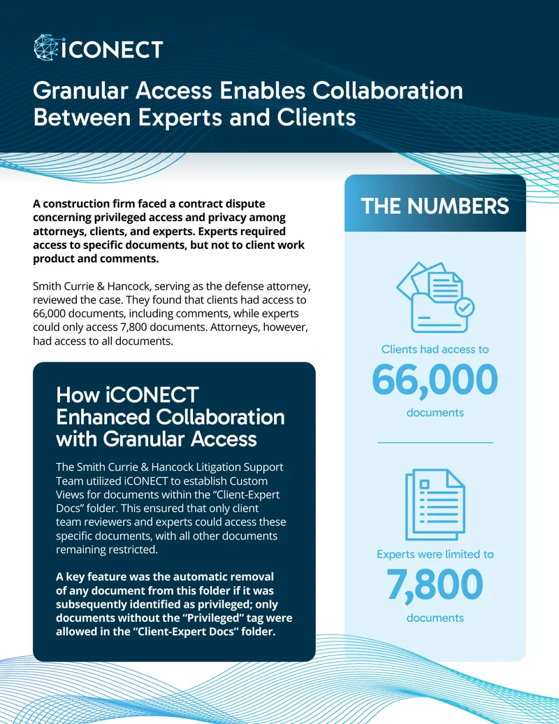 Granular Access Collaboration in Legal Contexts