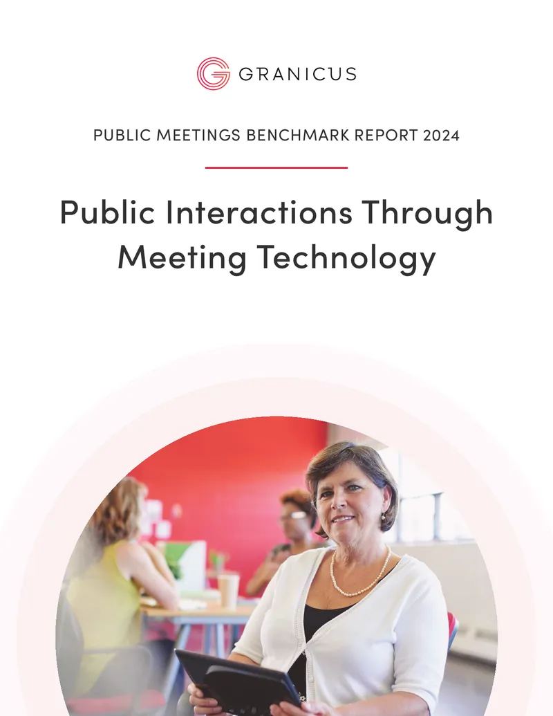 Public Meetings Benchmark Report 2024