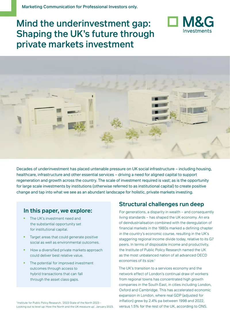 Investment Opportunities in the UK Private Markets