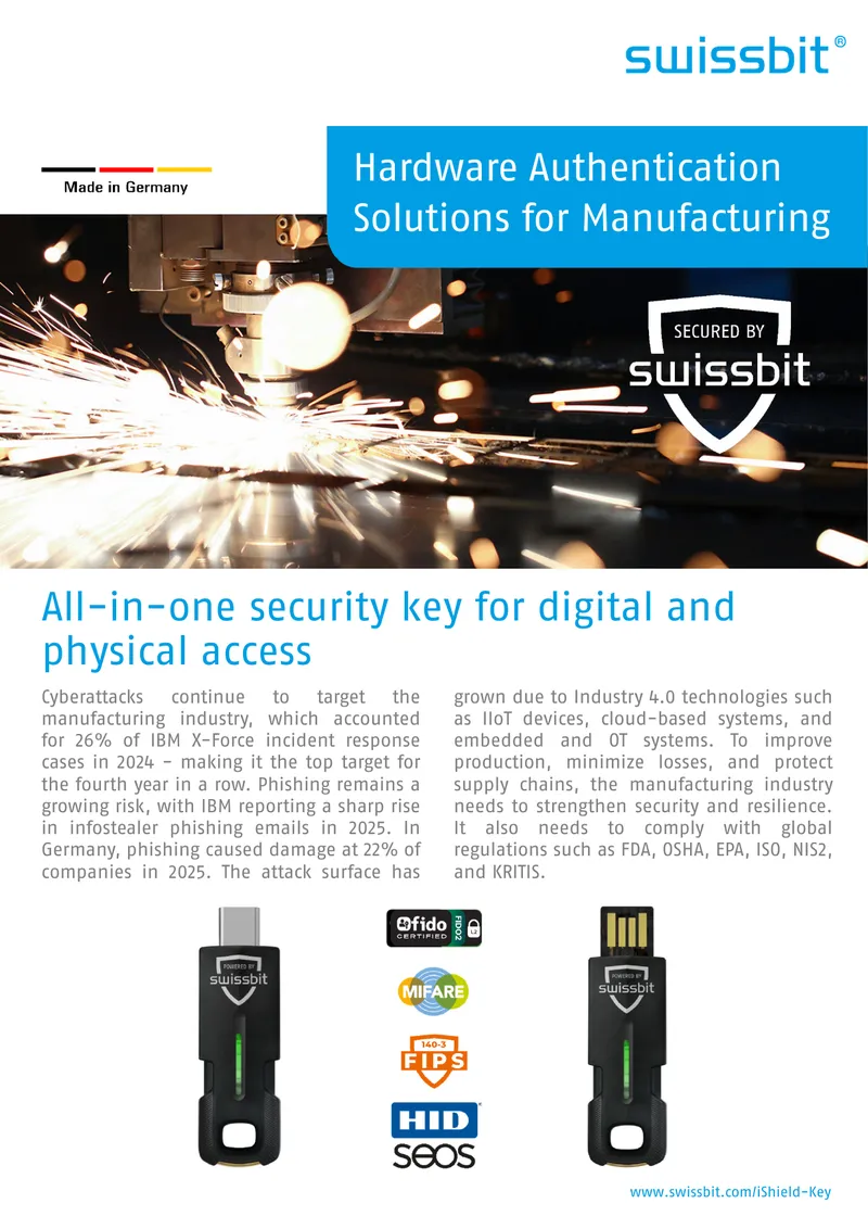Hardware Authentication Solutions for Manufacturing