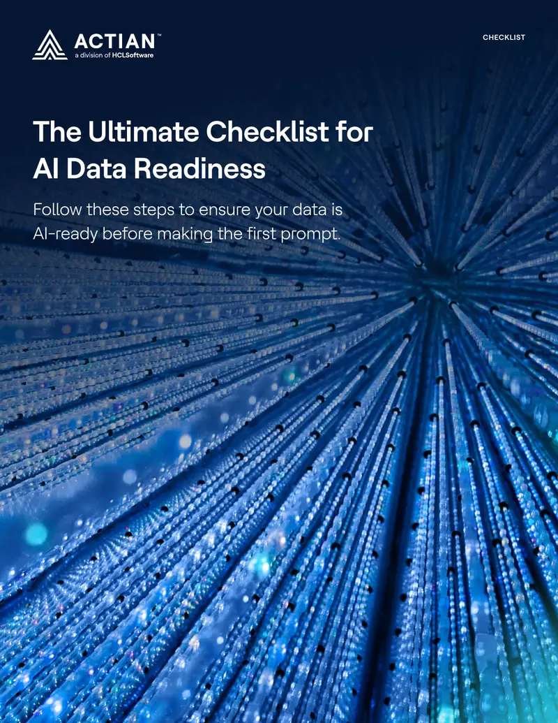 Checklist for AI Data Readiness