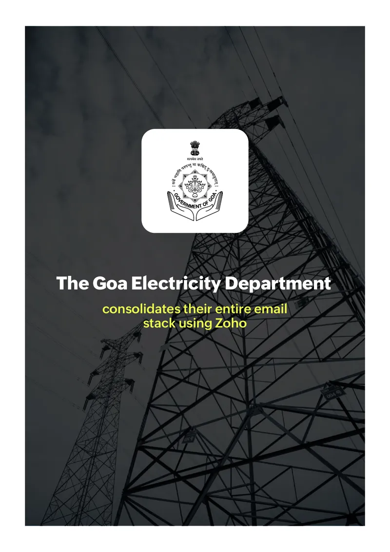Goa Electricity Department Email Consolidation Case Study