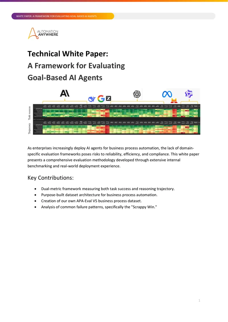 Framework for Evaluating Goal-Based AI Agents