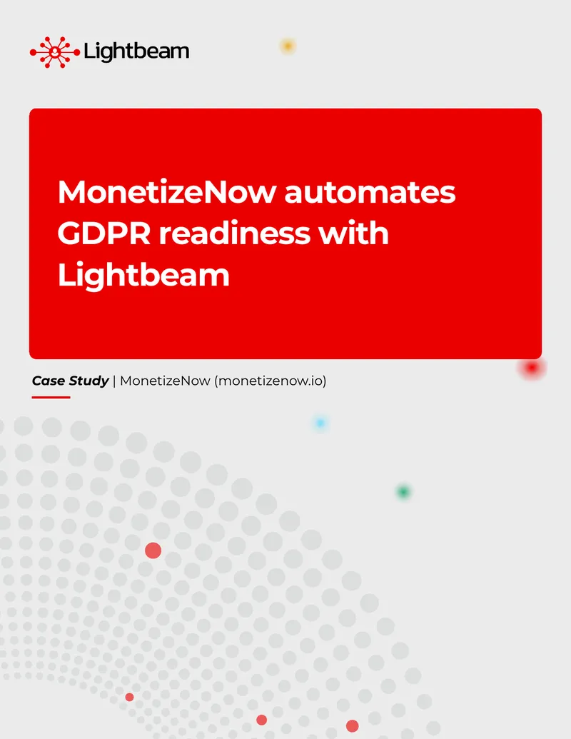 MonetizeNow GDPR Compliance Case Study