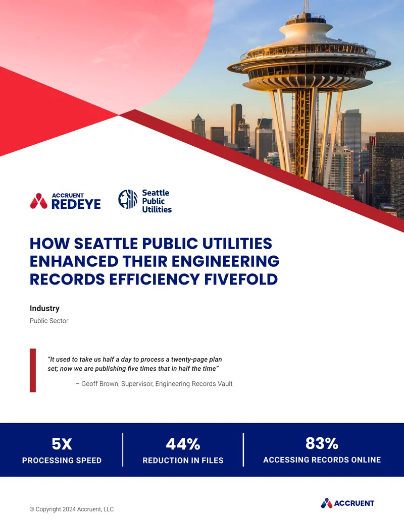 Seattle Public Utilities Engineering Records Management Case Study