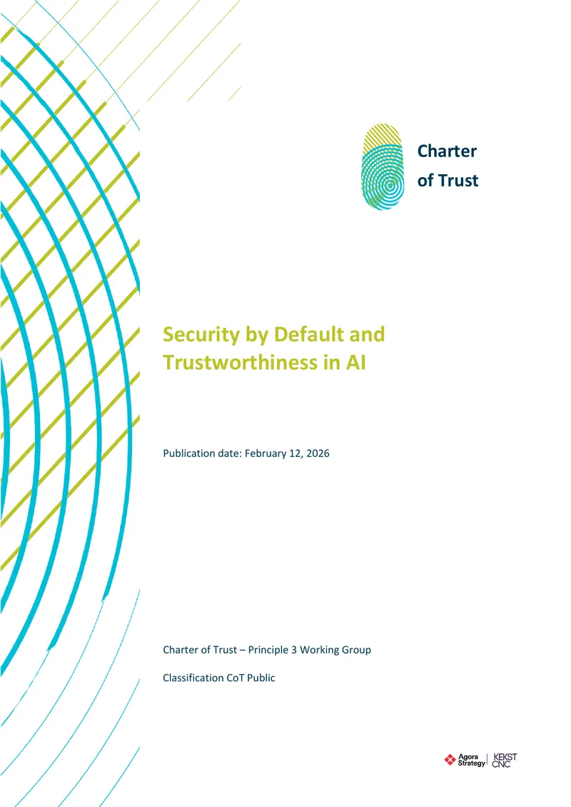 Security by Default and Trustworthiness in AI