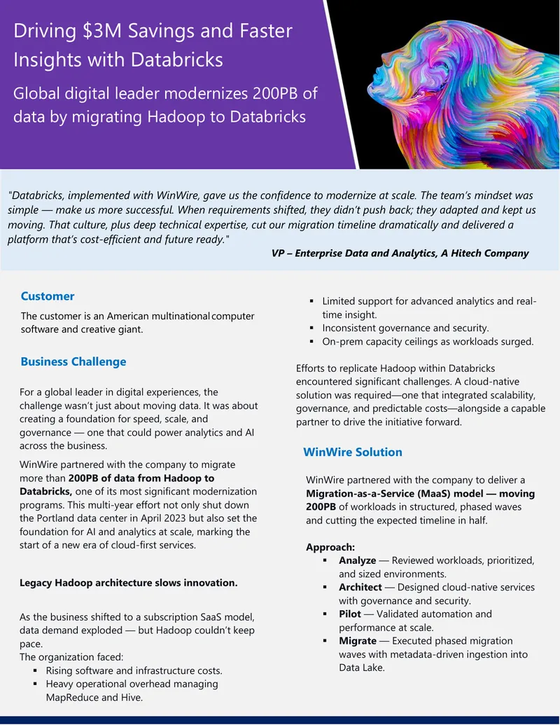 Data Migration and Modernization Case Study