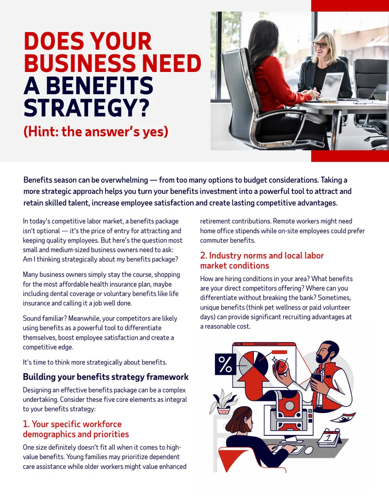 Strategic Benefits Planning for Small Businesses