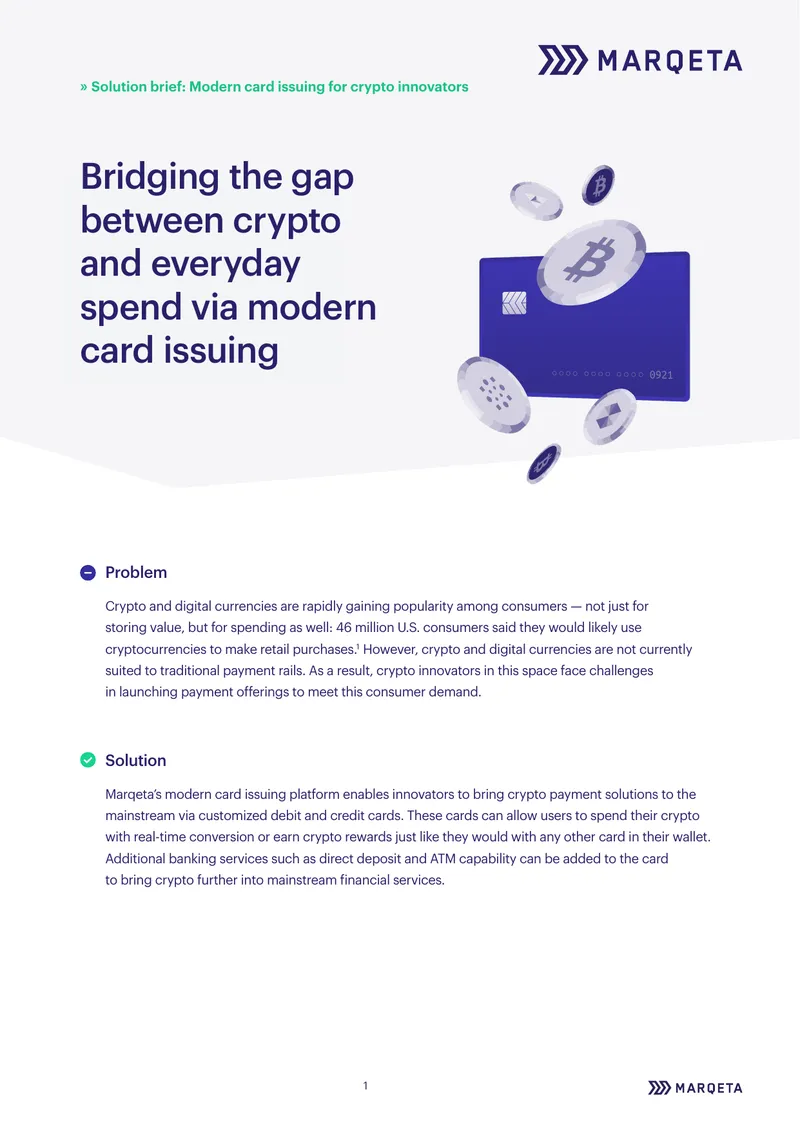 Modern Card Issuing Solutions for Crypto Innovators