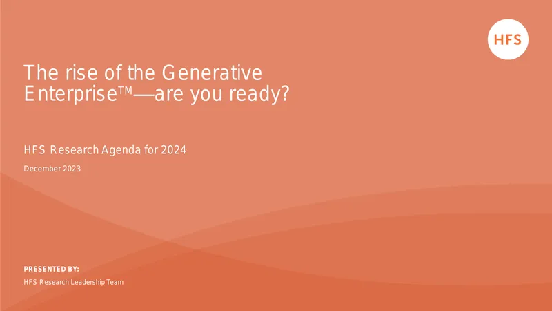 HFS Research Agenda for 2024