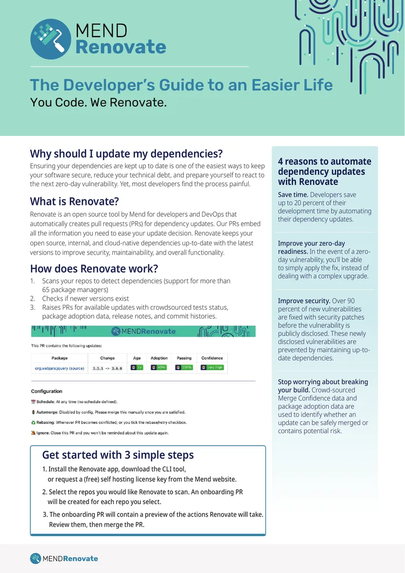 Automating Dependency Updates with Renovate