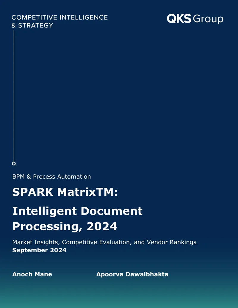 SPARK Matrix for Intelligent Document Processing 2024