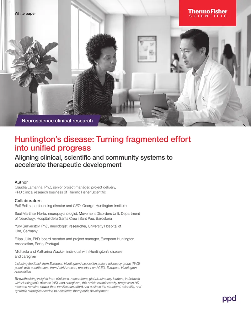 Huntington's Disease Research Progress and Challenges