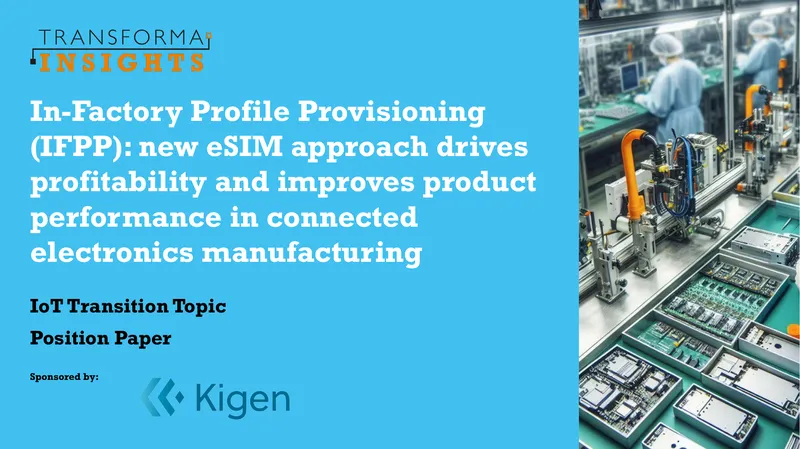 In-Factory Profile Provisioning for Connected Electronics