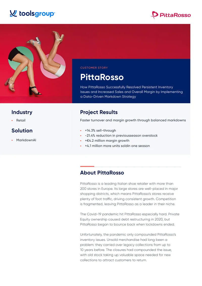 PittaRosso Inventory Management Case Study