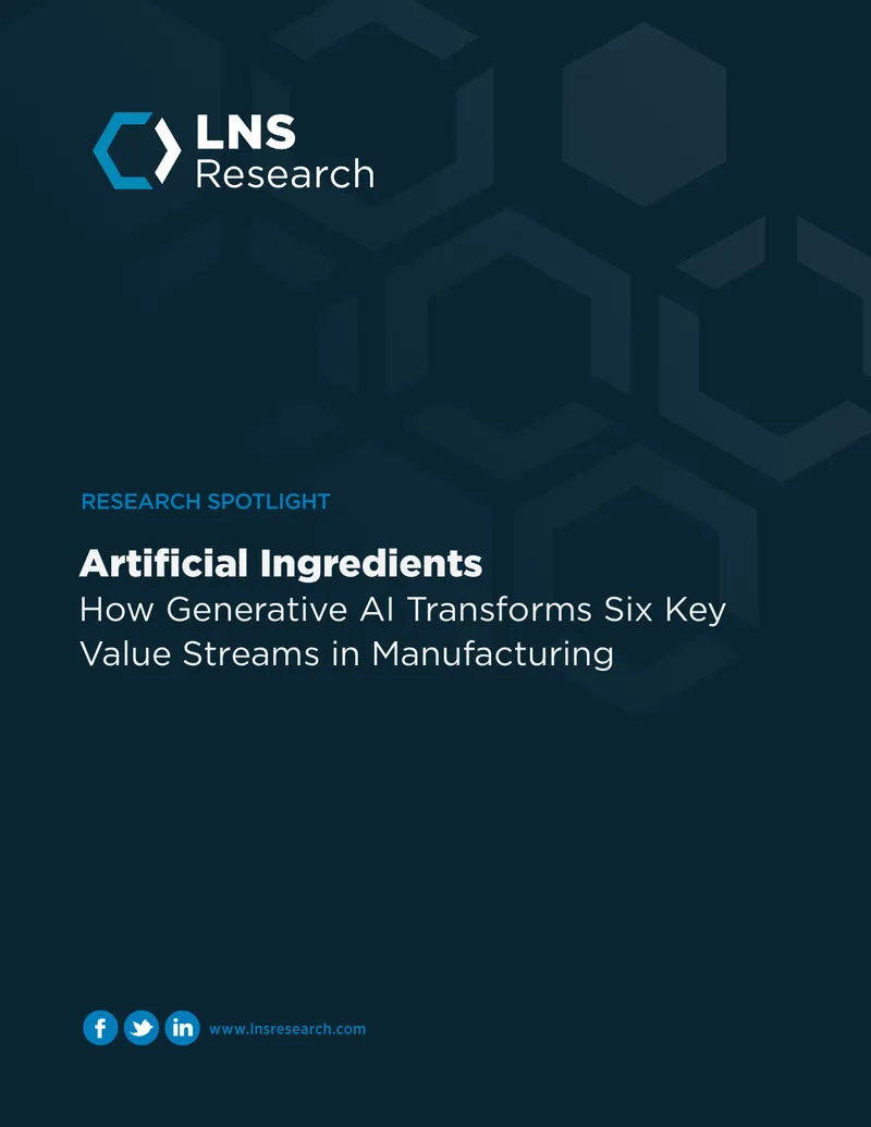 Generative AI Impact on Manufacturing Value Streams