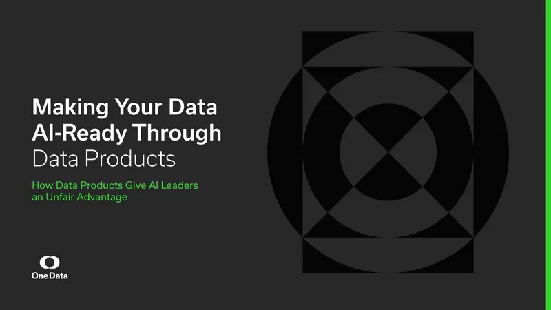 Making Your Data AI-Ready Through Data Products