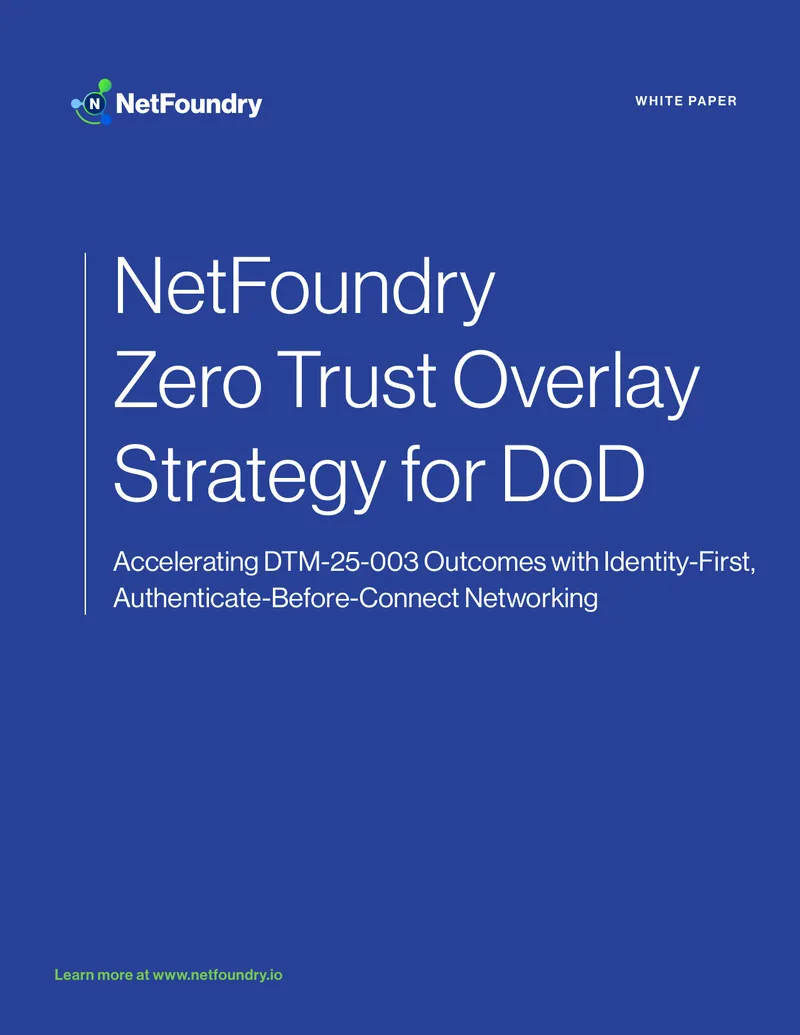 Identity-First Networking Strategy for Zero Trust Implementation