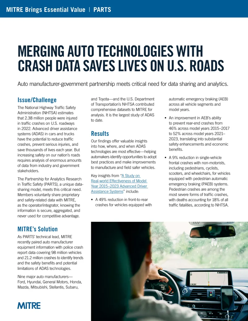 Analysis of Advanced Driver Assistance Systems Effectiveness